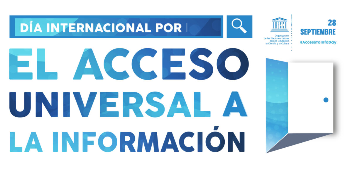 28 de septiembre – Día Internacional del Derecho de Acceso Universal a la Información
