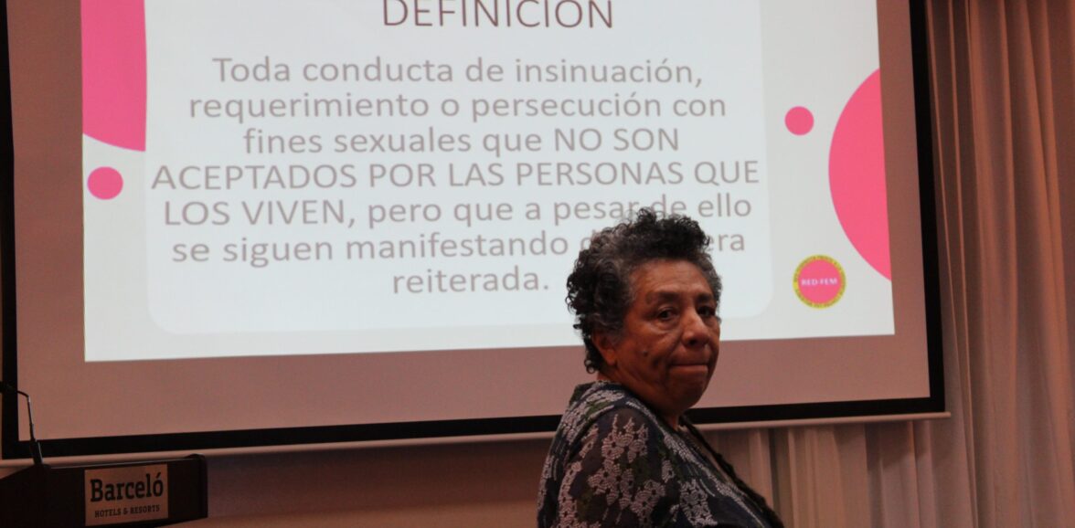 RED FEM realiza conversatorio con periodistas sobre acoso sexual