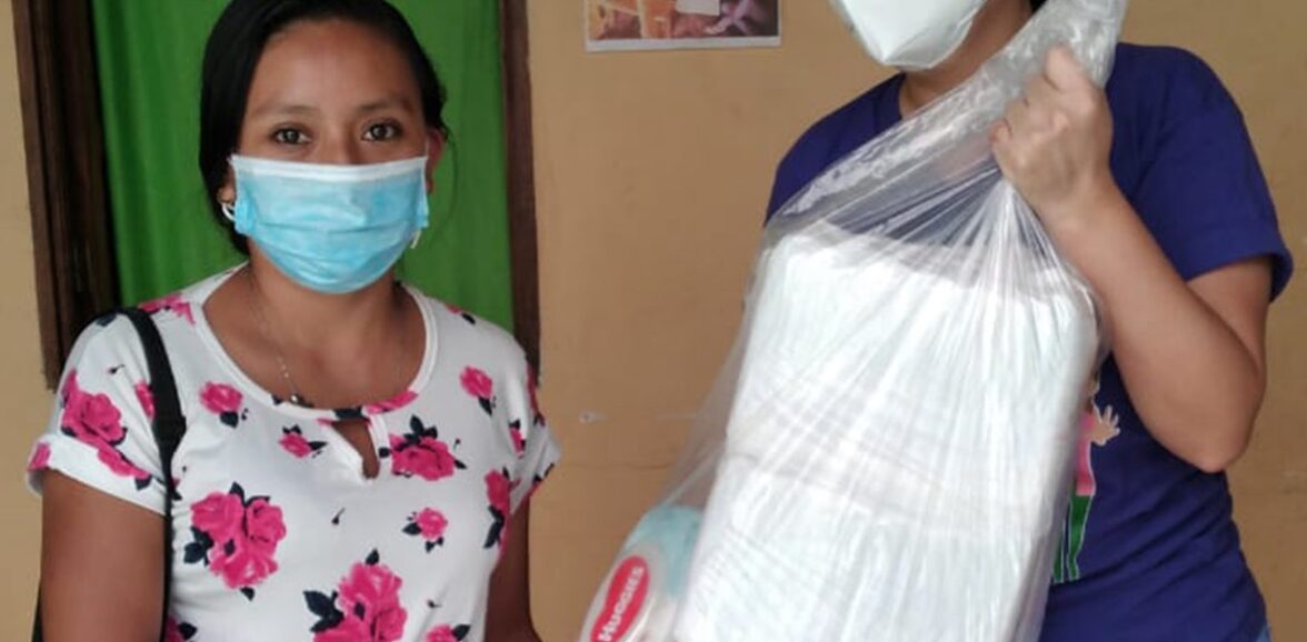 Ormusa entrega ayuda humanitaria a mujeres en Tacuba