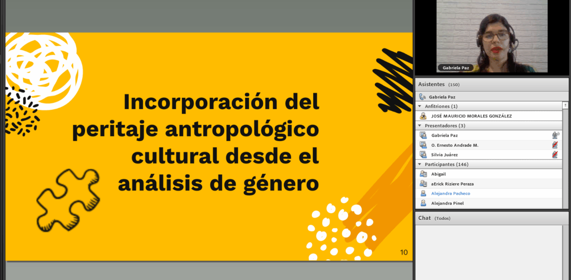 CNJ y ORMUSA realizaron seminario web sobre peritaje especializado de Antropología sociocultural para investigación de la violencia contra las mujeres
