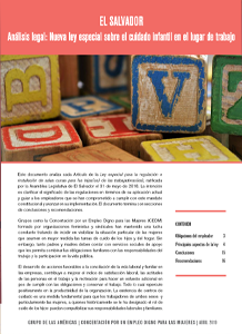 Lee más sobre el artículo Análisis legal: Nueva ley especial sobre el cuidado infantil en el lugar de trabajo