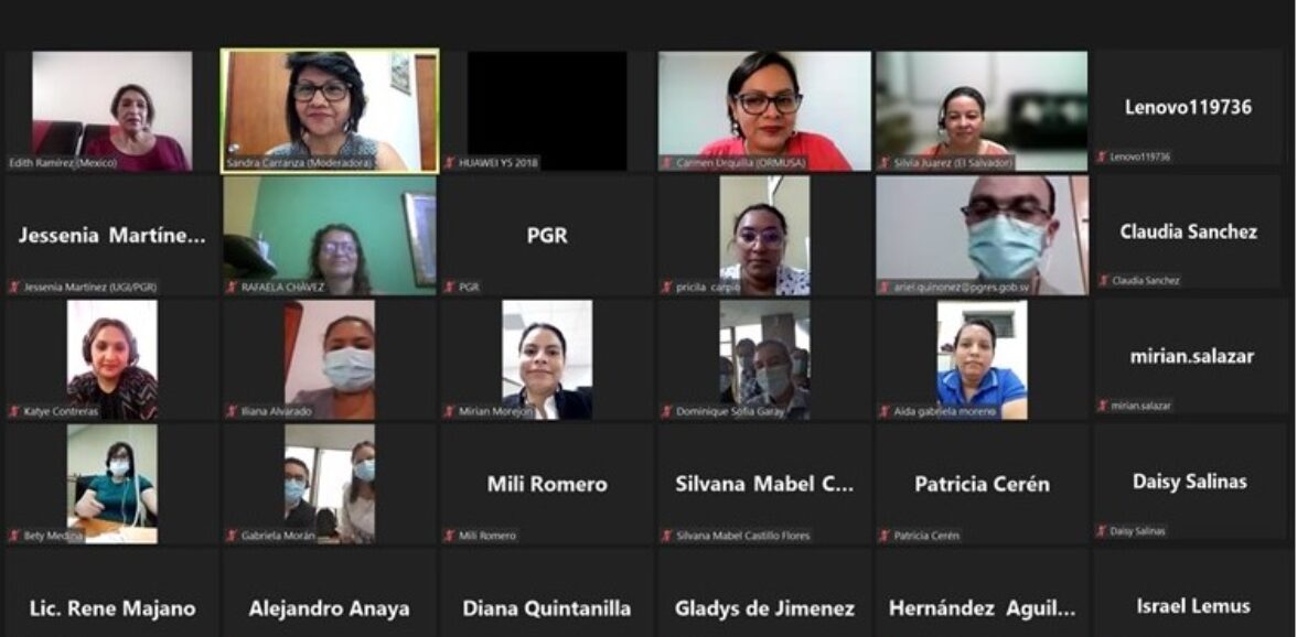 ORMUSA y PGR realizaron conversatorio sobre violencia sexual en el ámbito laboral