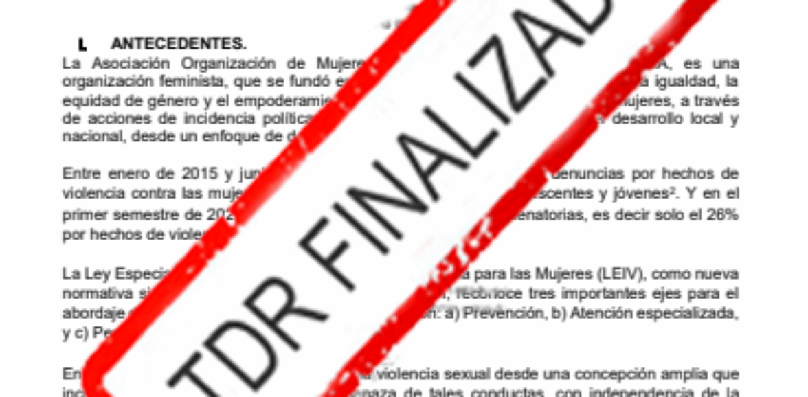 TDR DIAGNOSTICO Y ACTUALIZACION PROTOCOLO PNC 3a. Convocatoria