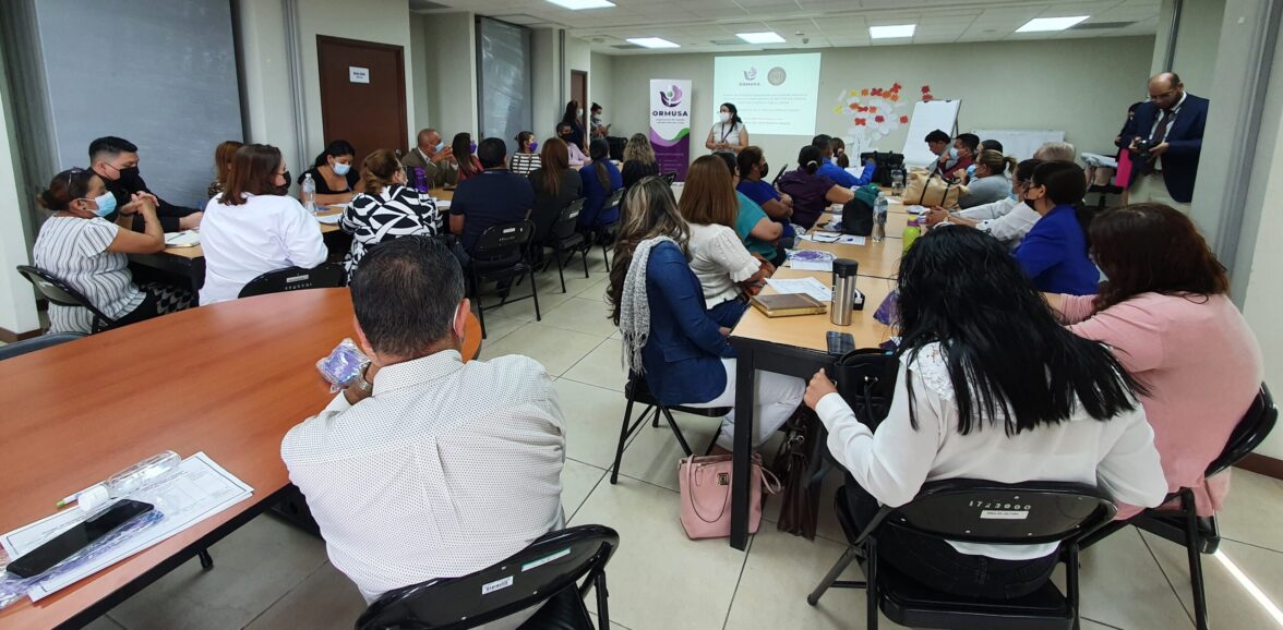 ORMUSA inicia proceso de formación especializada en atención de violencia contra de las mujeres en el Órgano Judicial