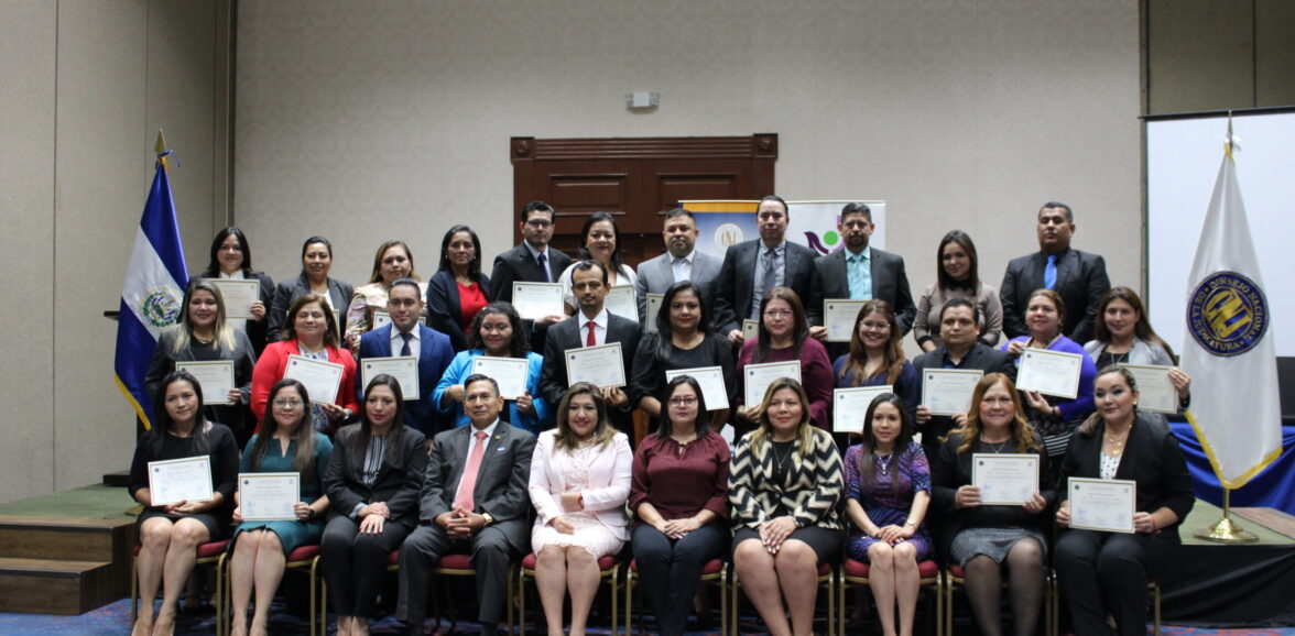 ORMUSA y CNJ clausuraron el Curso de Formación Especializada en Derechos Laborales de las Mujeres