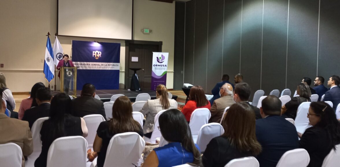 ORMUSA y PGR realizaron el primer Foro Anual de Derecho Administrativo