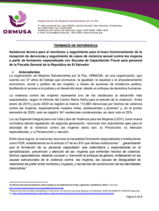 Lee más sobre el artículo Asistencia técnica seguimiento a FGR