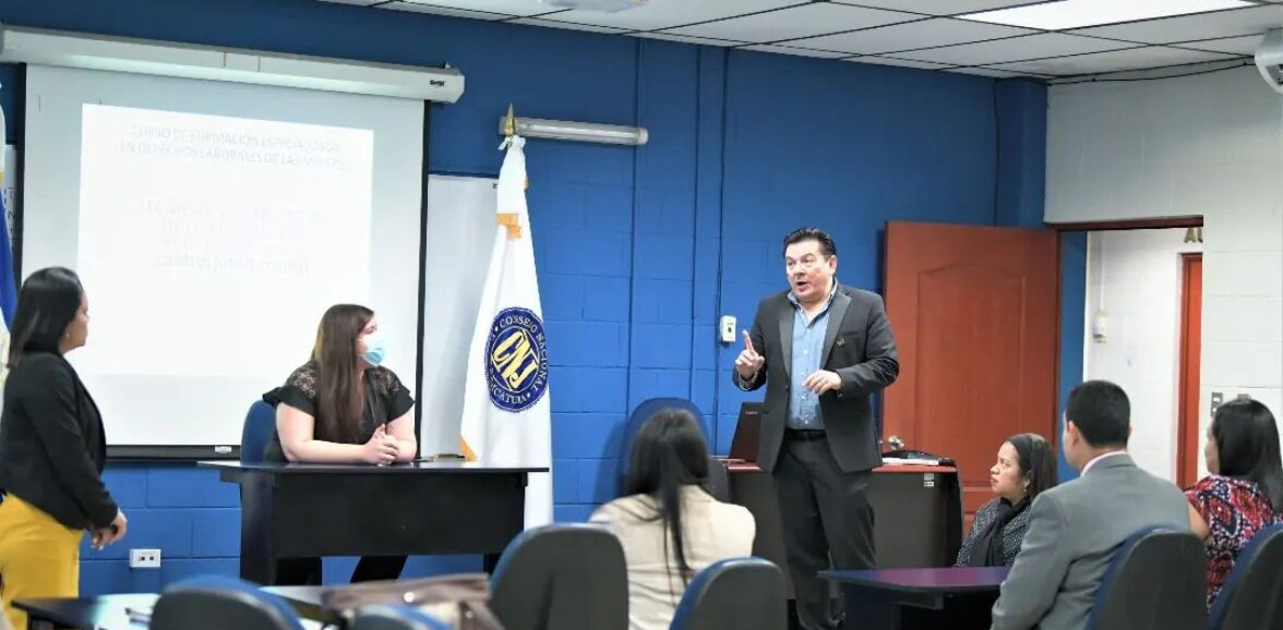 ORMUSA y el CNJ desarrollaron módulo semipresencial IV del Curso de Formación Especializado de Derechos Laborales de las Mujeres