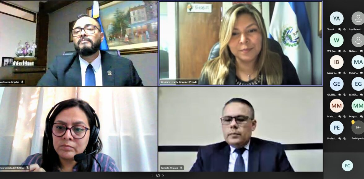 ORMUSA y CNJ iniciaron ciclo de conferencias sobre Derecho Ambiental