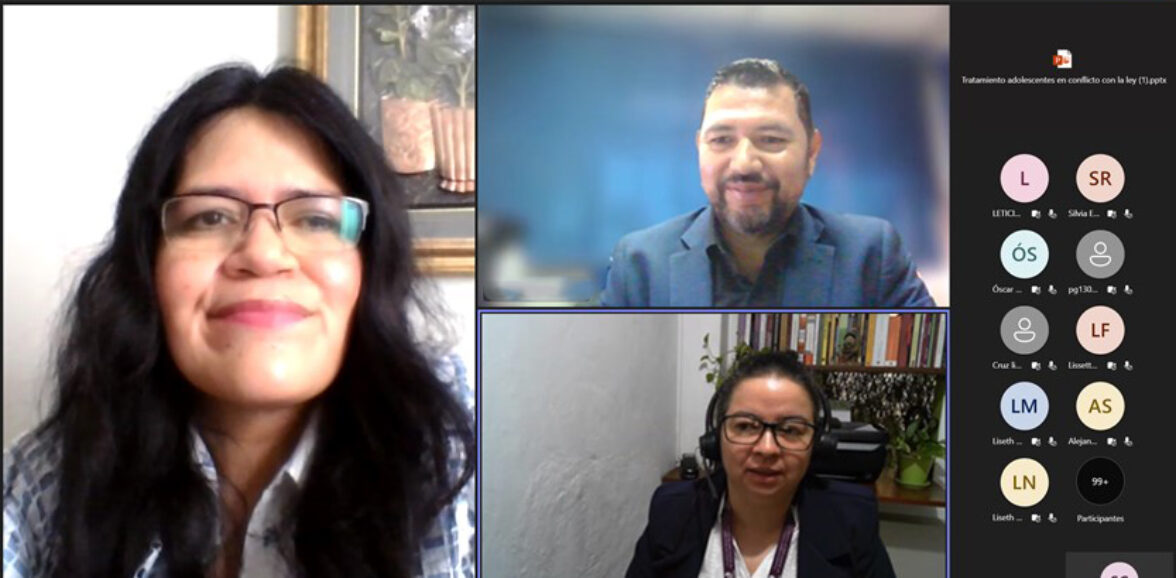 ORMUSA y CNJ realizaron webinario: tratamiento de las adolescentes en conflicto con la ley: análisis integral perspectiva de género y derechos de la niñez