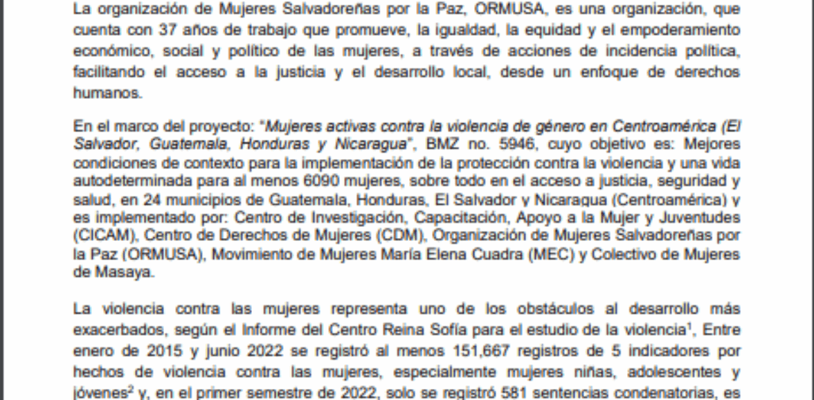 facilitación de módulo de formación especializada con Escuela de Capacitación Fiscal para personal de la Fiscalía General de la Republica de El Salvador