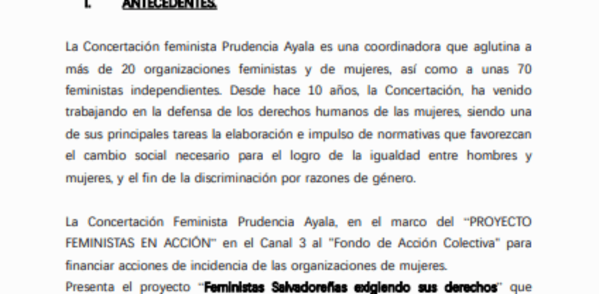 Contratación de plaza técnica ejecutora de proyecto