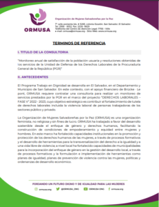 Lee más sobre el artÃculo Monitoreo anual de satisfacción de la población usuaria y resoluciones obtenidas delos servicios de la Unidad de Defensa de los Derechos Laborales de la ProcuradurÃa General de la República (PGR)