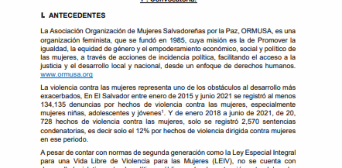 Asistencia técnica para elaboración de relatos de vida de mujeres defensoras de derechos humanos y apoyo en exposición sobre relatos de la vida de defensoras