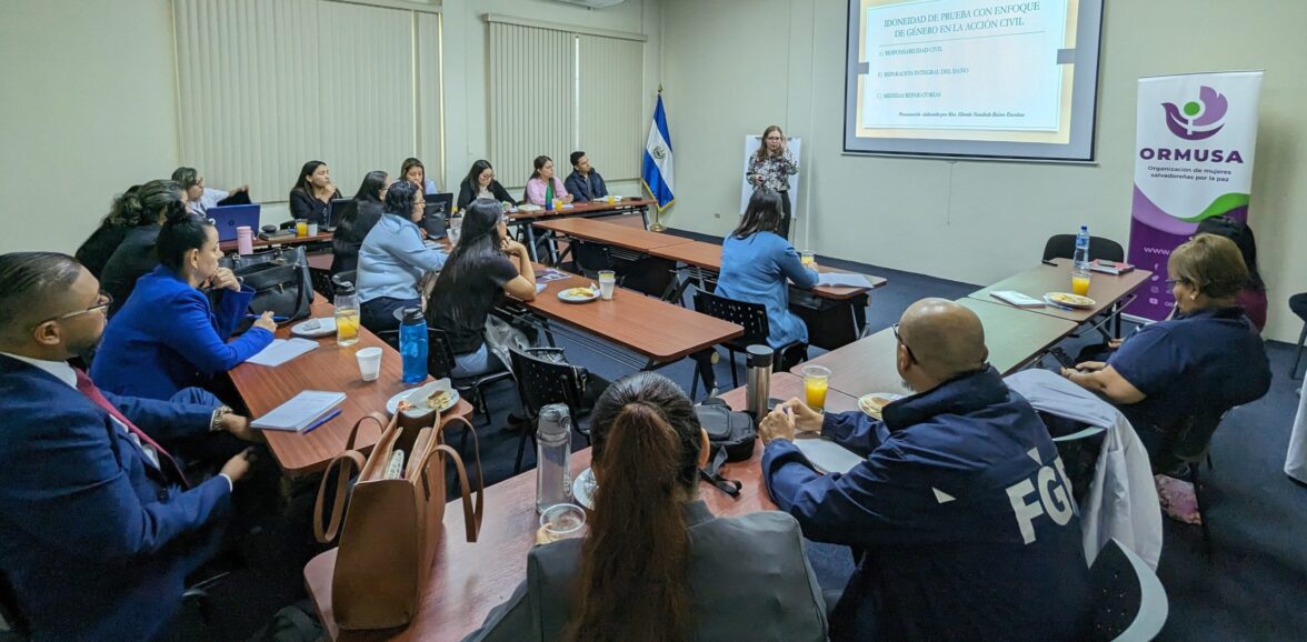 Concluye proceso formativo sobre reparación integral del daño en casos de violencia contra las mujeres