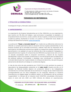 Lee más sobre el artículo Investigación Mujer y Mercado Laboral 2023
