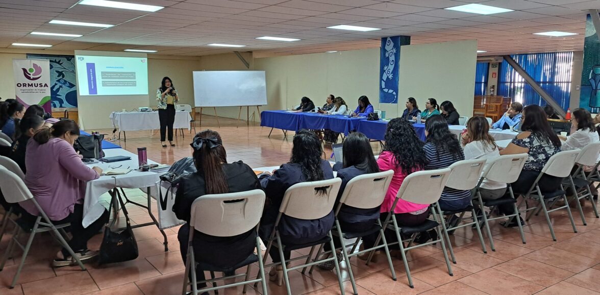 Taller sobre  el Derecho de reparación integral del daño por violaciones a  Derechos Humanos fue desarrollado por ORMUSA y PGR