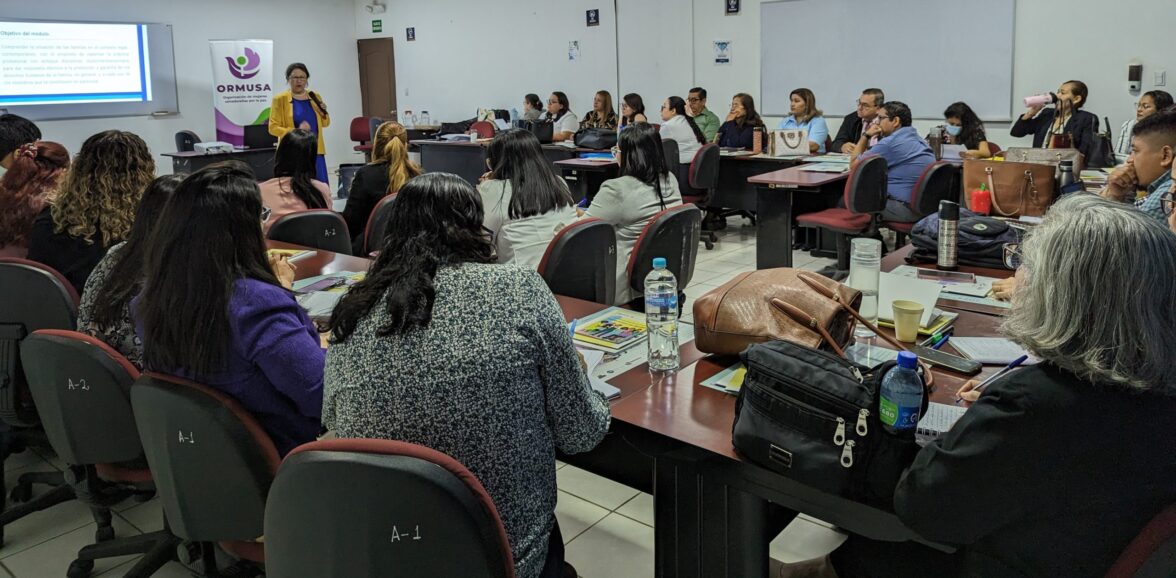 ORMUSA y CNJ inician módulo sobre Abordaje interdisciplinario del conflicto familiar