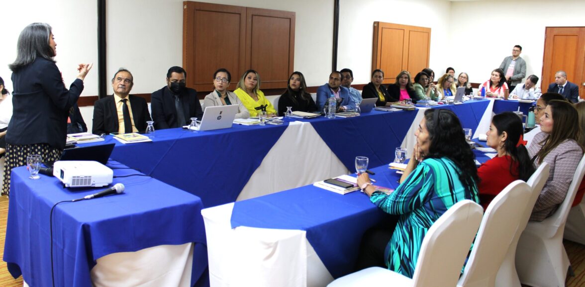 Violencia en el ámbito privado de niñez, adolescencia y mujeres fue el taller realizado por ORMUSA y CNJ en San Miguel