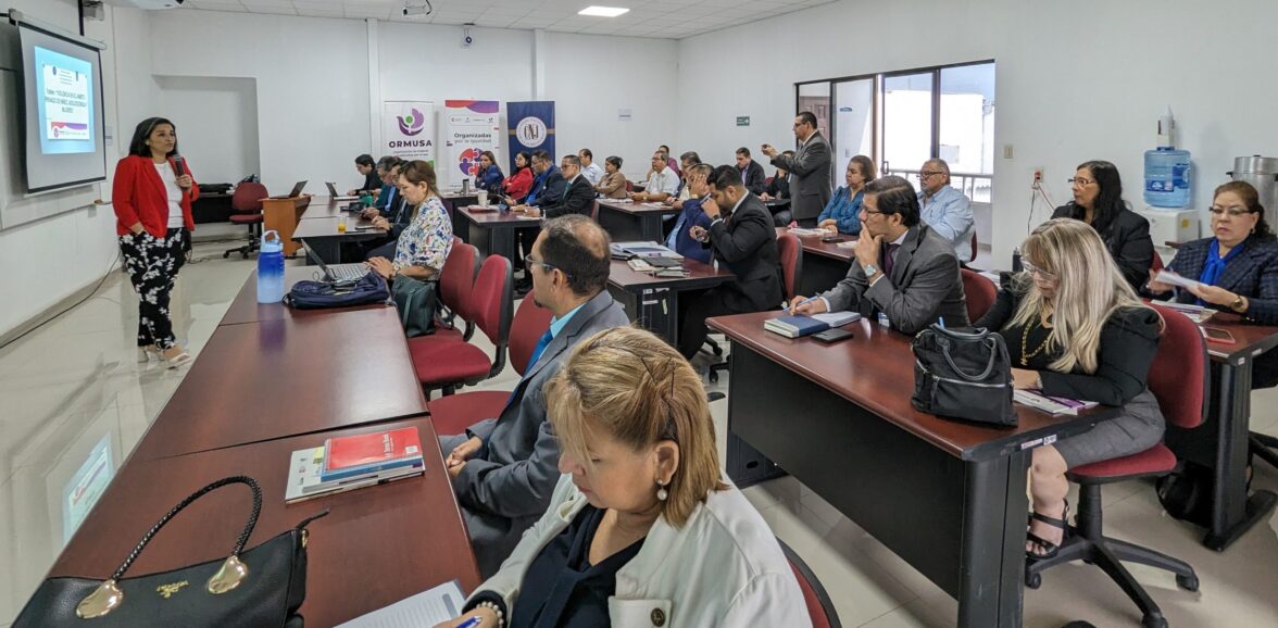 ORMUSA y CNJ realizaron taller con judicatura de occidente sobre Violencia en el ámbito privado de niñez, adolescencia y mujeres