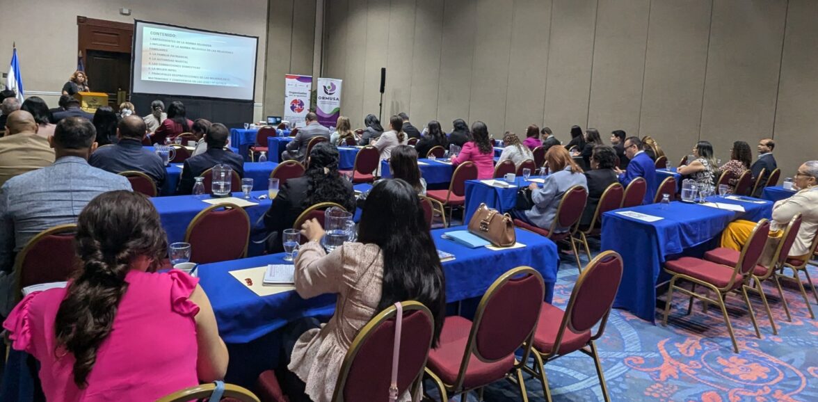 ORMUSA y PGR realizaron foro sobre 30 años de vigencia de normativa en jurisdicción familiar