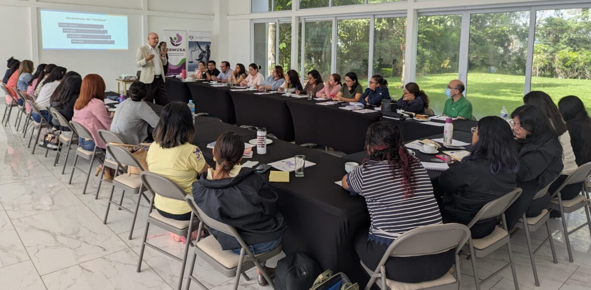 ORMUSA y PGR iniciaron curso sobre Rutas de atención a víctimas