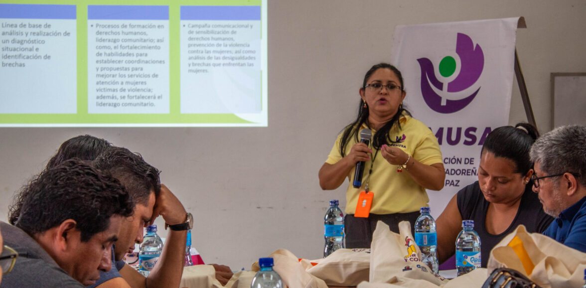 ORMUSA impulsa acciones articuladas por una vida libre de violencia para las mujeres